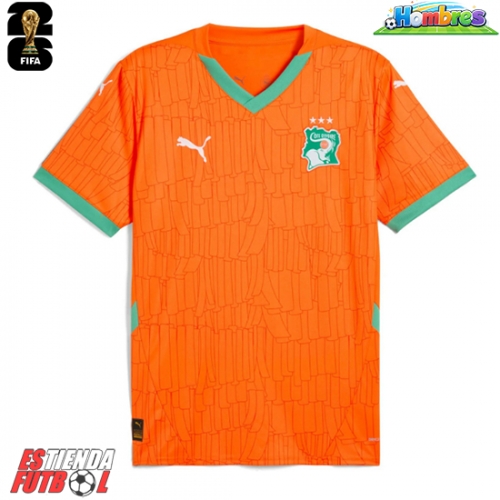 Costa de Marfil Primera Equipación Mundial 2026 Manga Corta